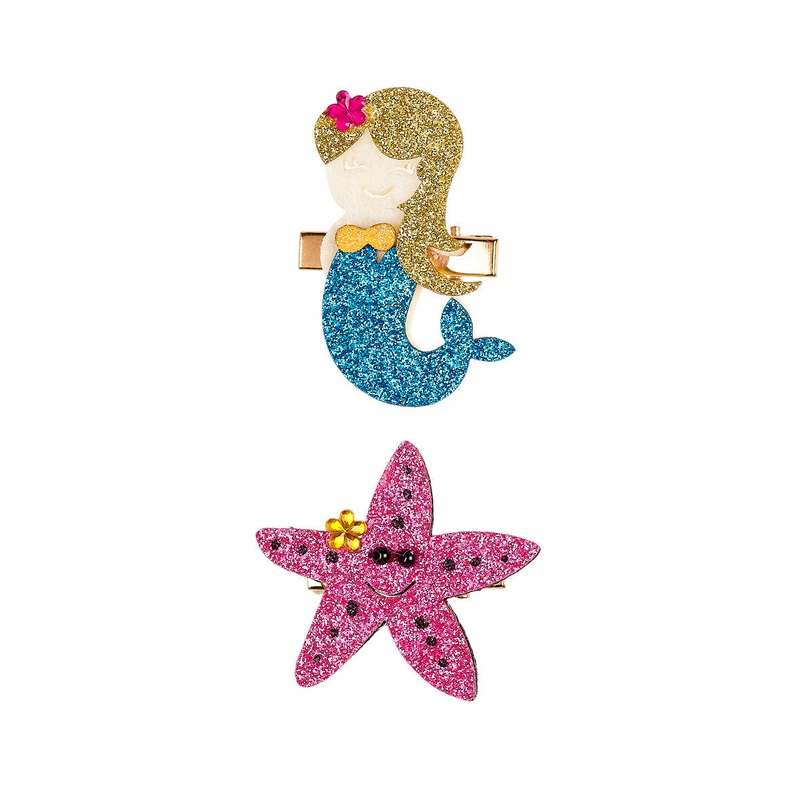 Souza Hair Claws Mermaid (2 Pcs/Card, 1 Card)