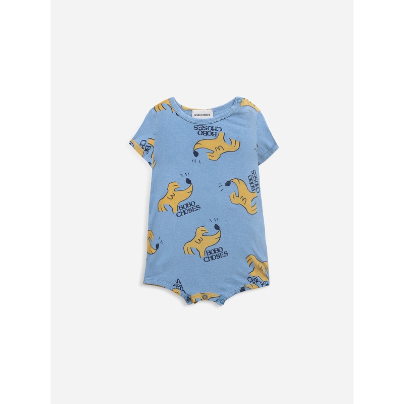 Bobo Choses Sniffy Dog All Over Playsuit