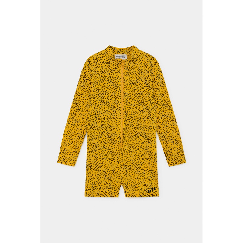 Bobo Choses Swim Playsuit Leopard