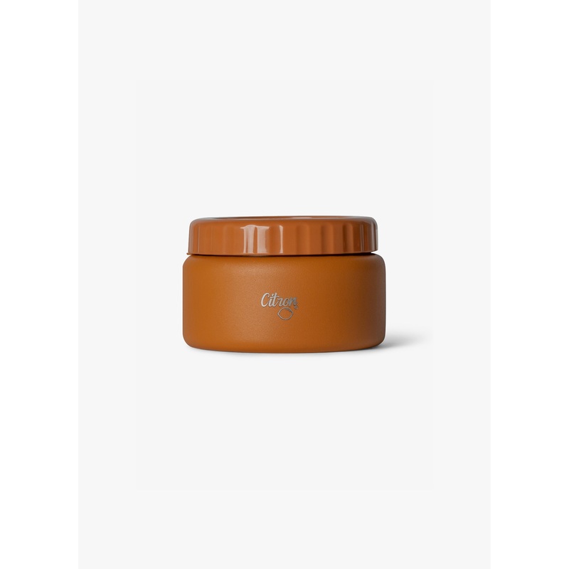 Citron Insulated Stainless Steel Food Jar 250ml - Caramel