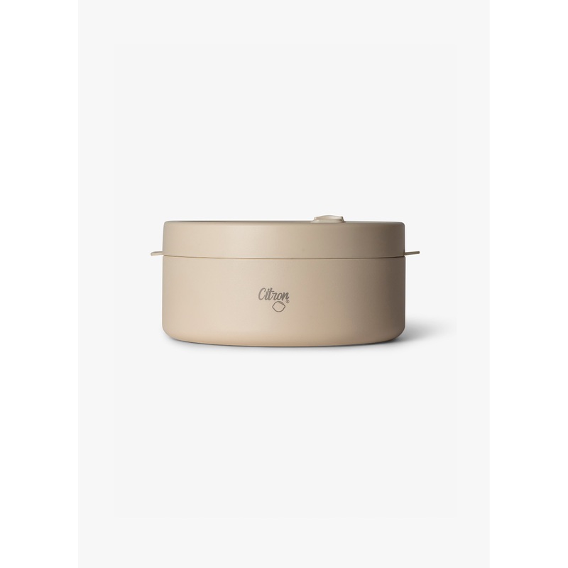 Citron Insulated Stainless Steel Food Jar 400ml - Beige