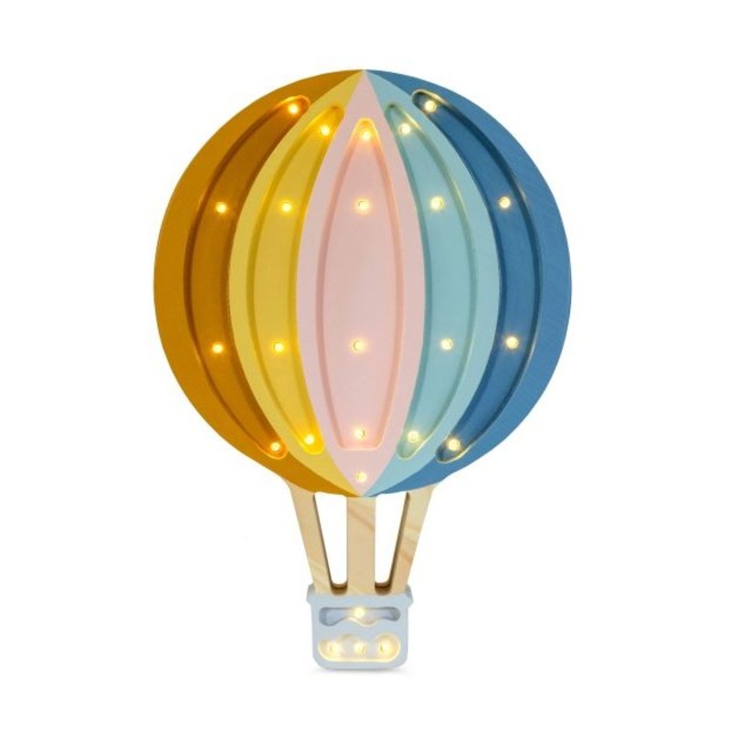 Little Lights Hot Air Balloon / Retro Rainbow Lamp