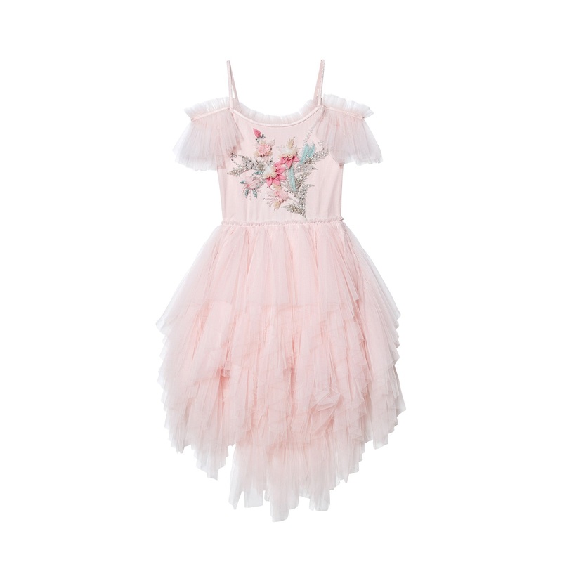 Tutu du Monde Rosette Tutu Dress Porcelain Pink