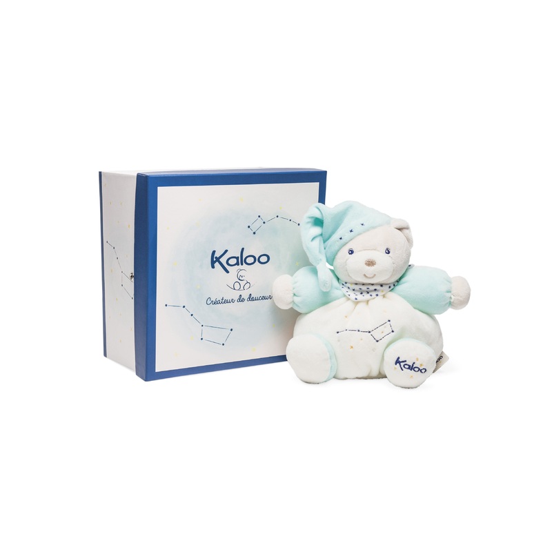 Kaloo Chubby Bear Turquoise Glow Small 18cm