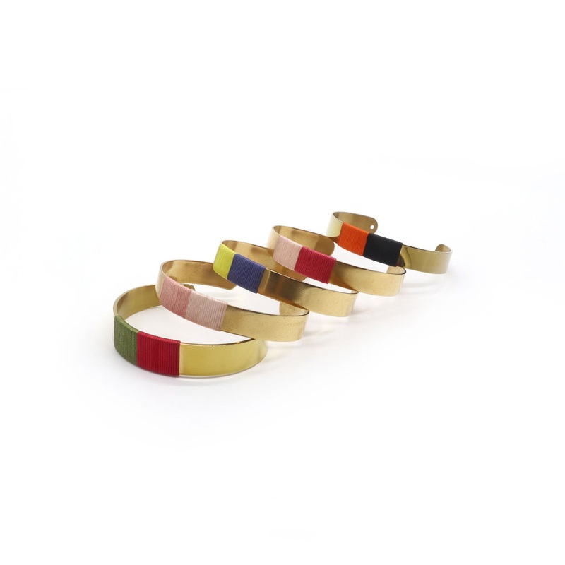 Oyat Open Bangle Celest