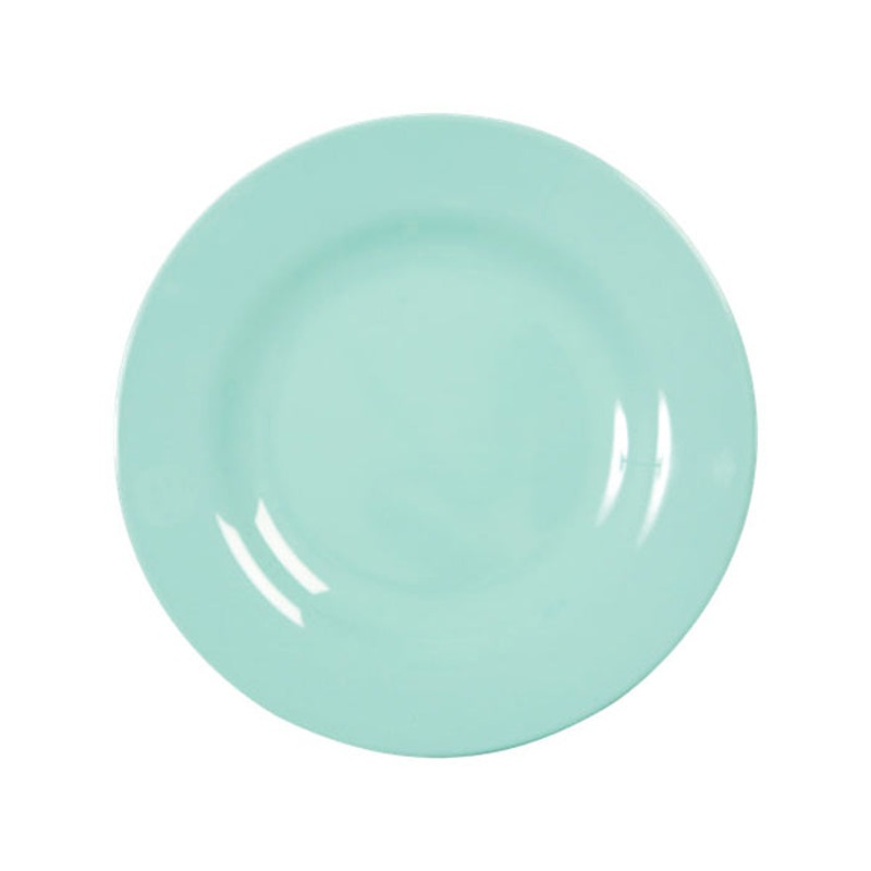 Rice DK Round Side Plate Dark Mint