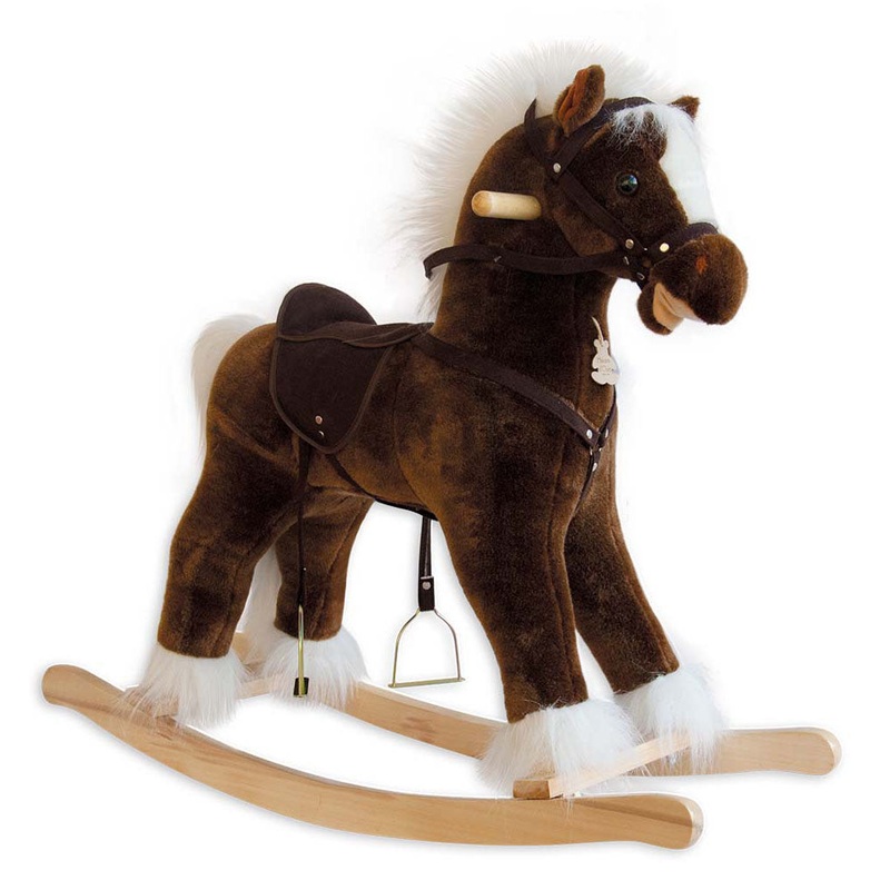 Histoire d'Ours Luxury Rocking Horse and Sound Effects - Seat