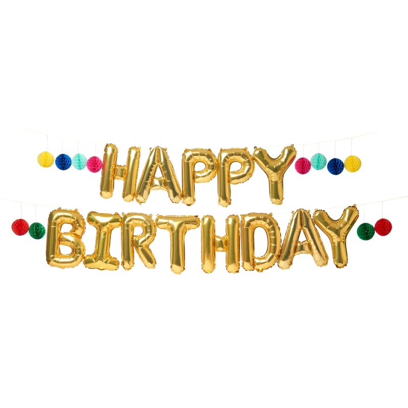 HB Balloon Garland