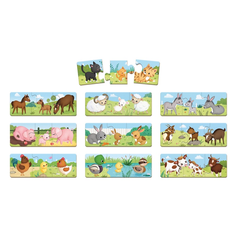 Janod Trionimo 30 Pieces Puzzle Matching Game
