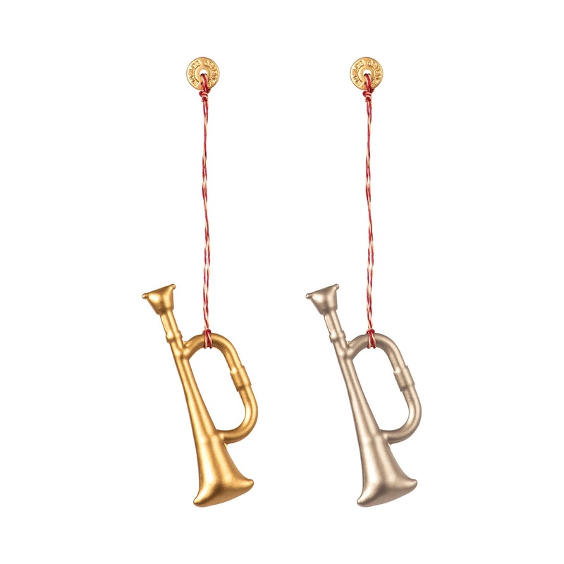 Maileg Ornament Trumpet Metal