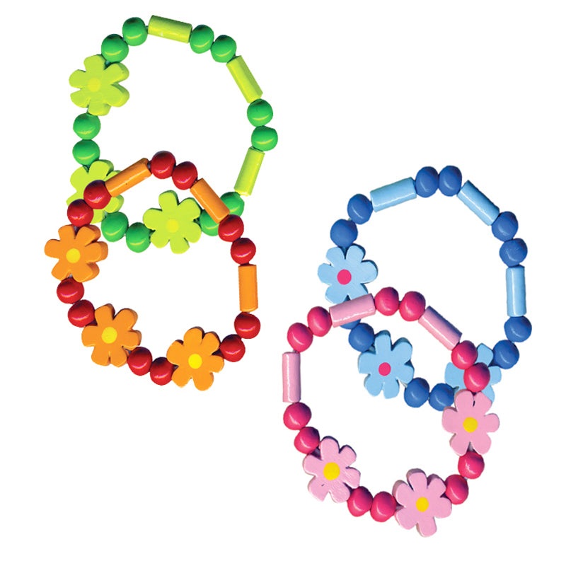 House of Marbles Pretty Wooden Bracelets