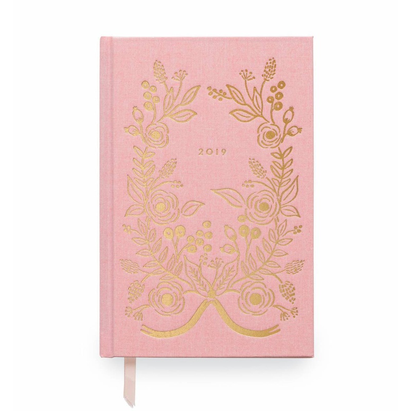 Rifle Paper Co 2019 Rose Hardcover Agenda