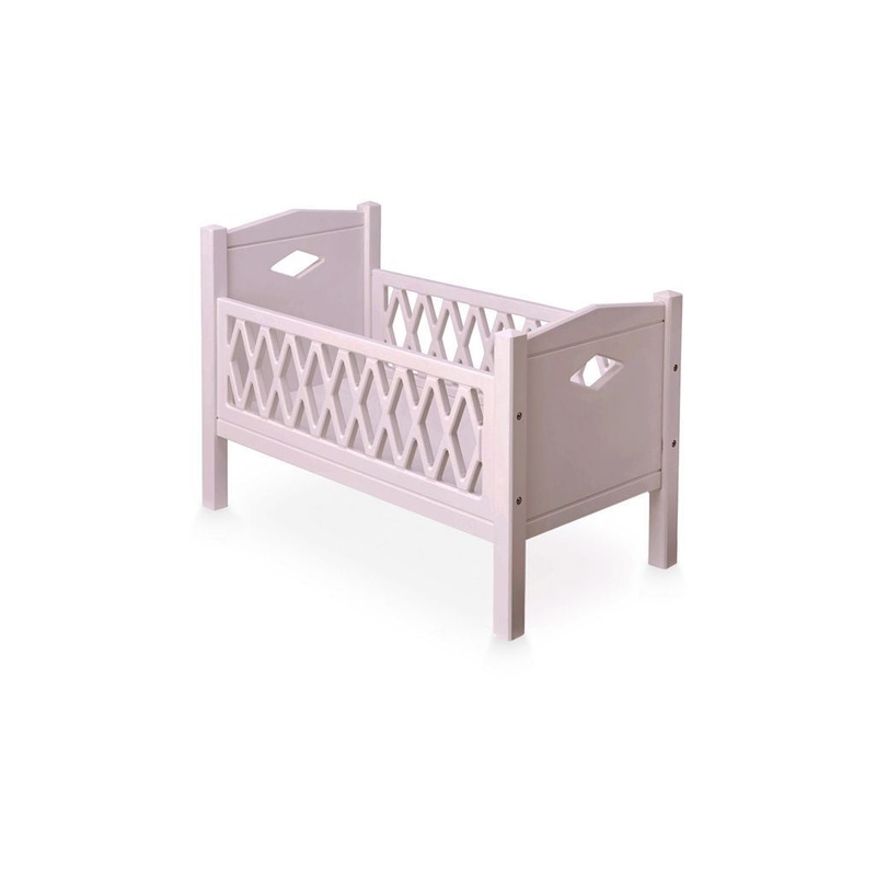 Cam Cam Copenhagen Dolls Bed Harlequin Blossom Pink