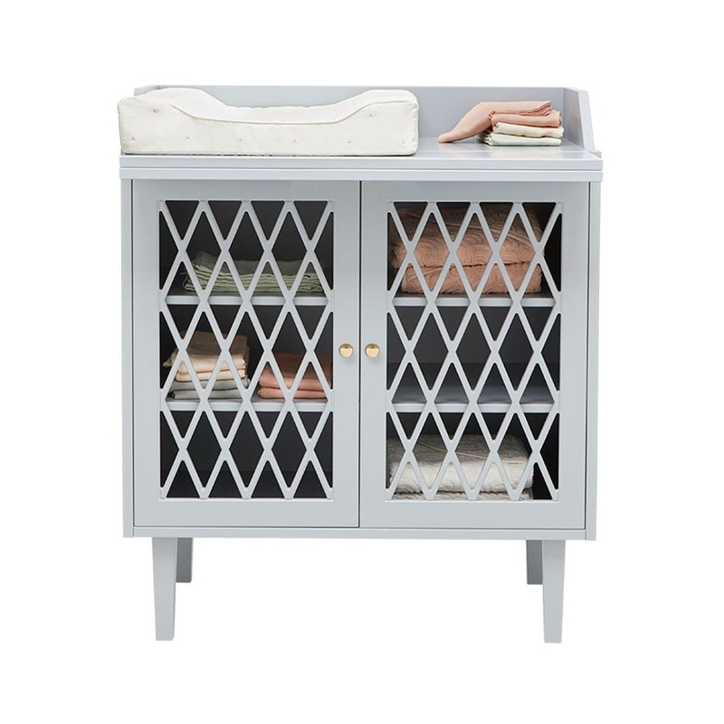 Cam Cam Copenhagen Harlequin Changing Table Grey