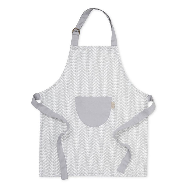 Cam Cam Copenhagen Kids Apron Grey Wave