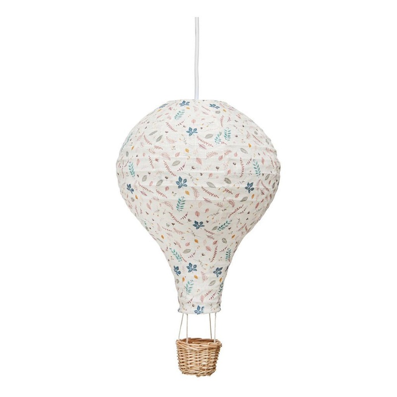Cam Cam Copenhagen Lamp Hot Air Balloon Pressed Leaves Rose
