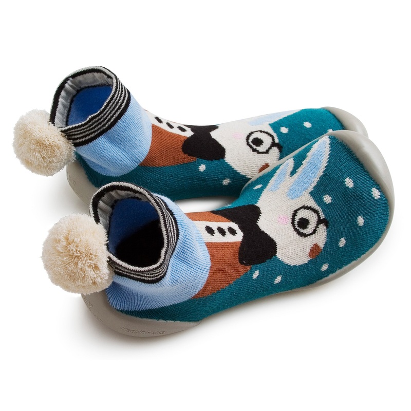collgien Avec Pompons Leo Vital Sock Slippers