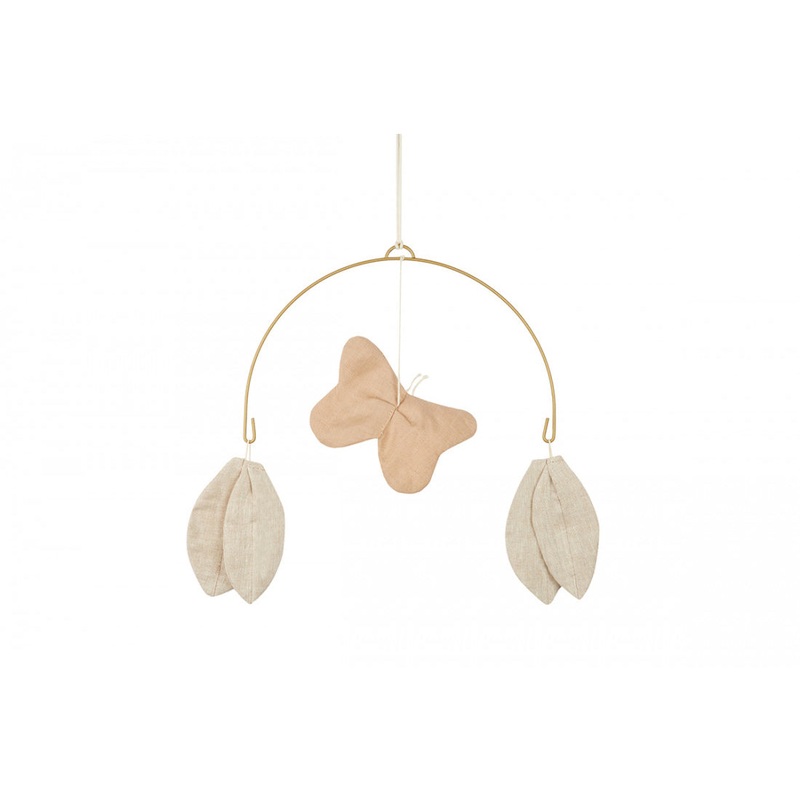 nobodinoz Lin Franais Butterfly Mobile Sand