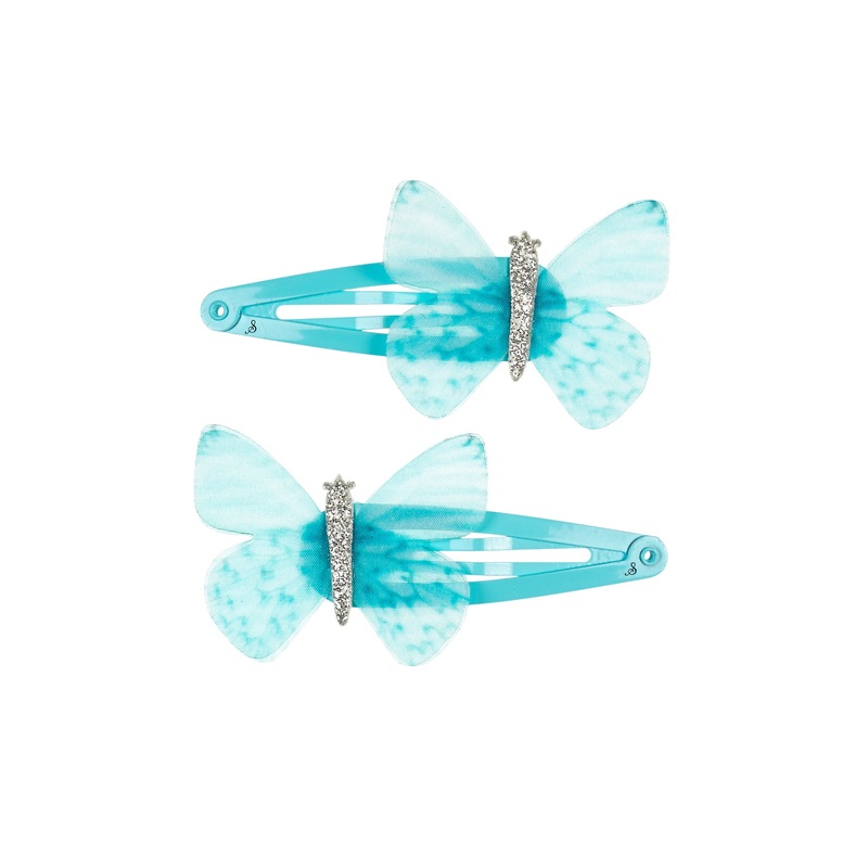 Souza Hair Clips Jenna, Butterfly Blue