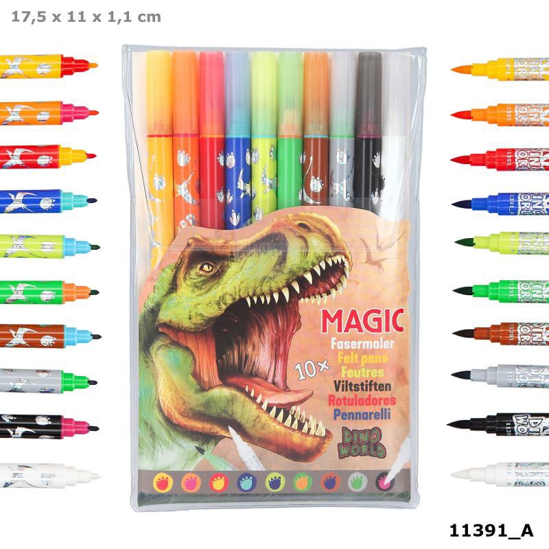 Depesche Dino World Magic Markers