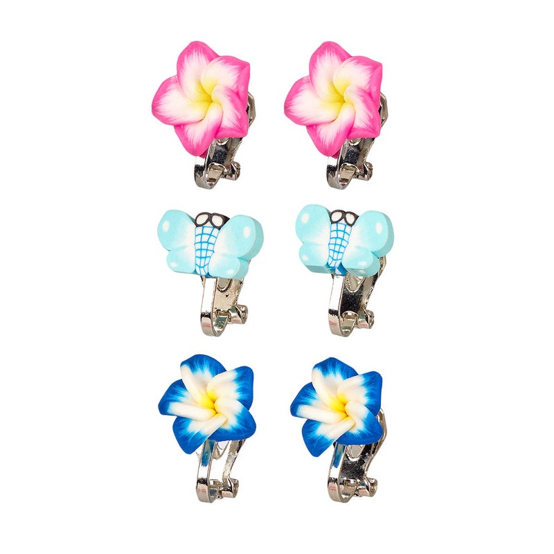 Souza Ear Clips Sari (3 pairs/card, 1 card)
