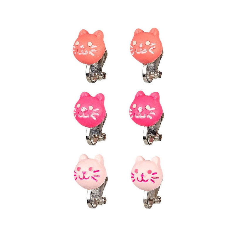 Souza Ear Clips Yola Cat (3 pairs/card, 1 card)