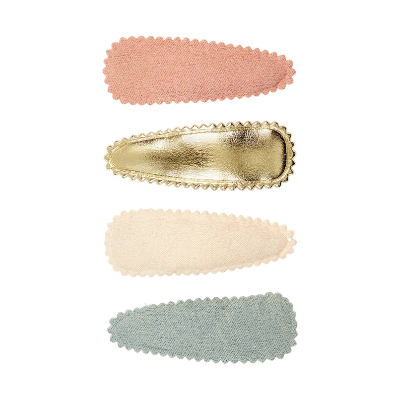 Souza Hair Clips Hannah, Pastel (4 pcs/card)