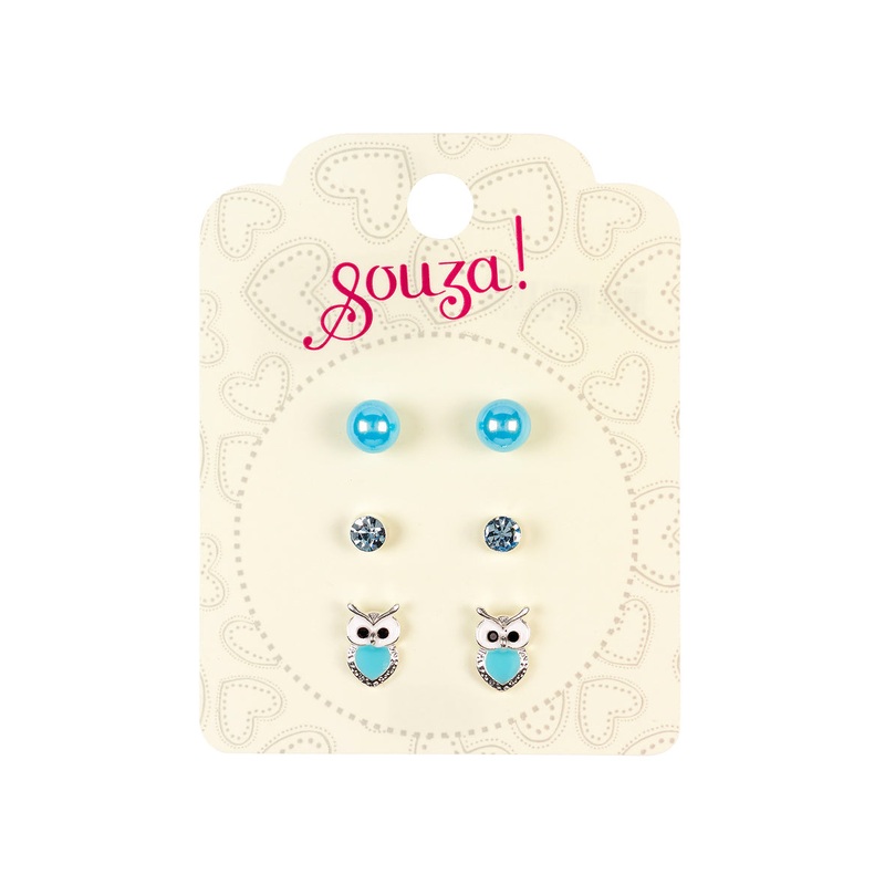 Souza Ear Pins Harper (3 pairs/card, 1 card)
