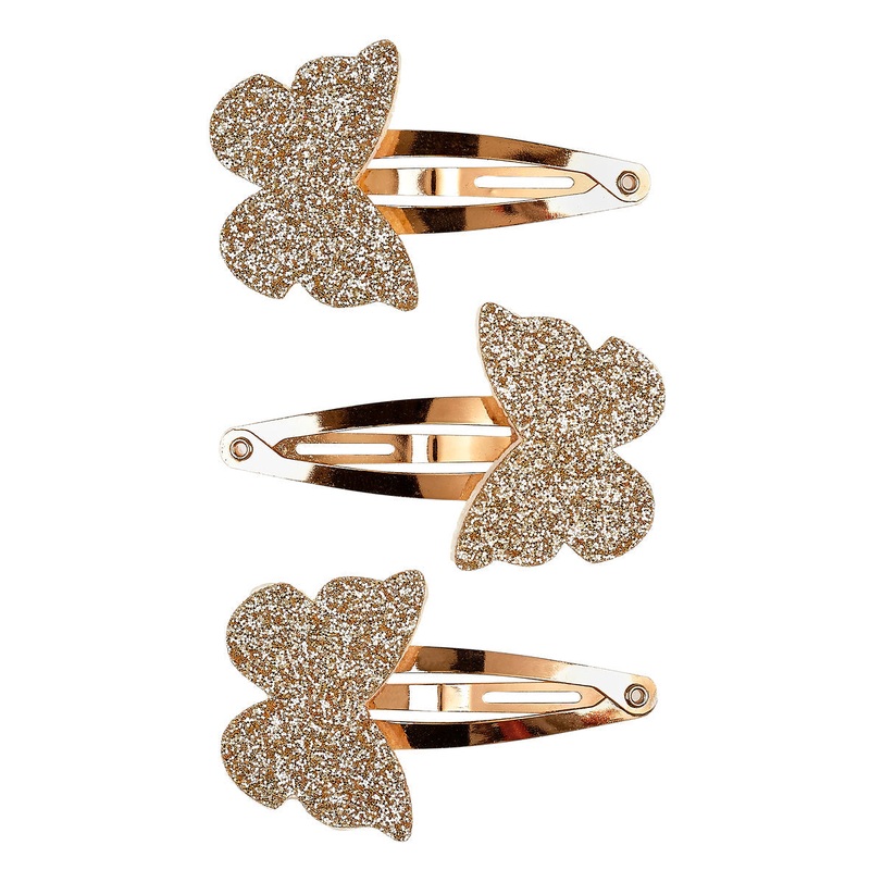 Souza Hair Clips Penelope Butterfly (3 pcs/card, 1 card)