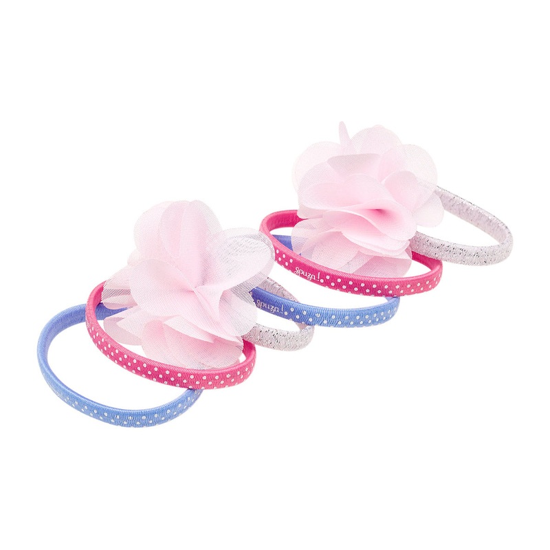 Souza Hair Elastic Pammy, Printed+Plain+Flower