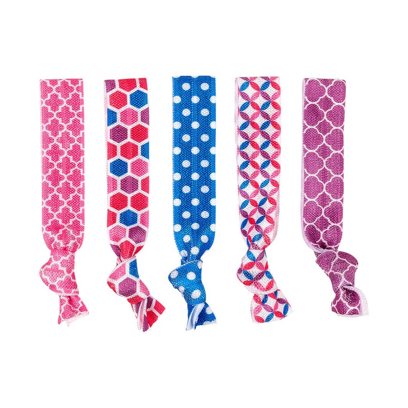 Souza Hair Elastics Bea (5 pcs/card, 1 card)
