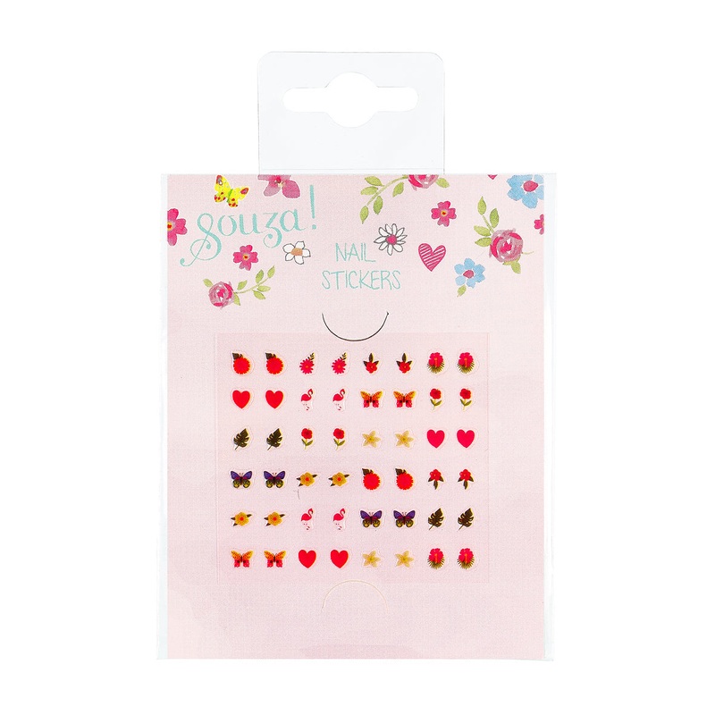 Souza Nail Stickers Flowers (1 sheet)