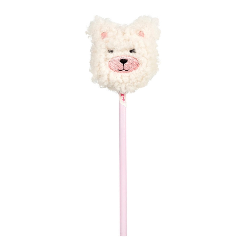 Souza Pencil Bear, White (1 pc)