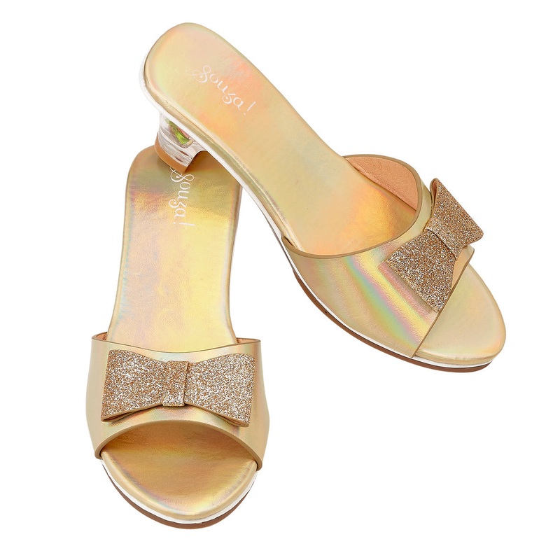Souza Slipper H.Heel Emmeline, Gold Metallic