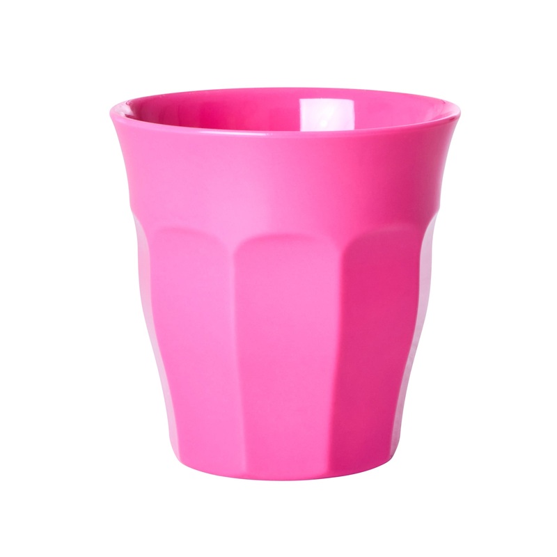 Rice DK Melamine Cup in Fuchsia