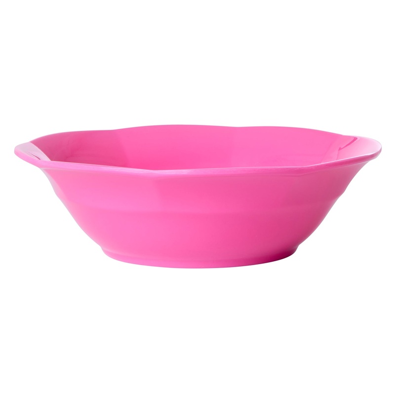 Rice DK Melamine Soup Bowl in Fuchsia