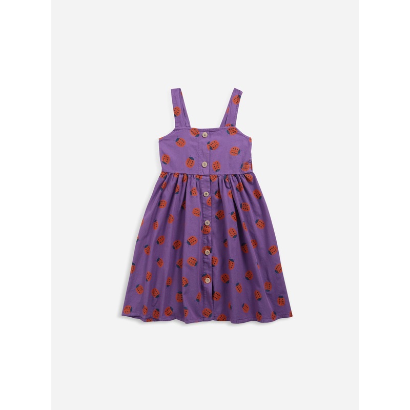Bobo Choses Ladybug All Over Woven Dress