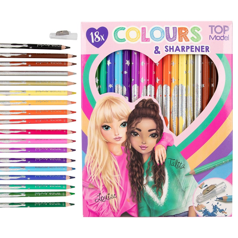 Depesche Topmodel 18 Colouring Pencils