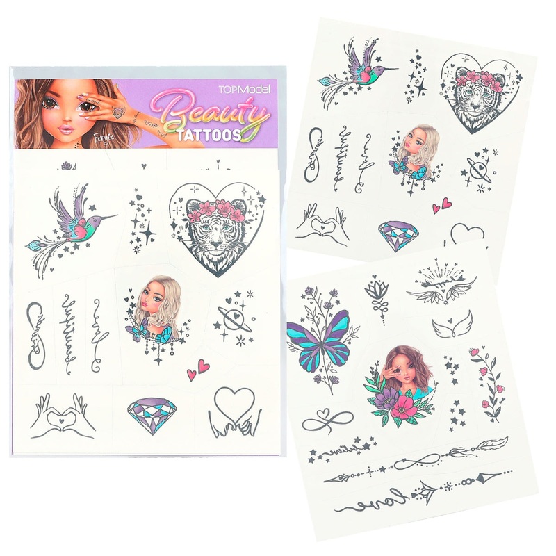 Depesche Topmodel Tattoos Beauty and Me