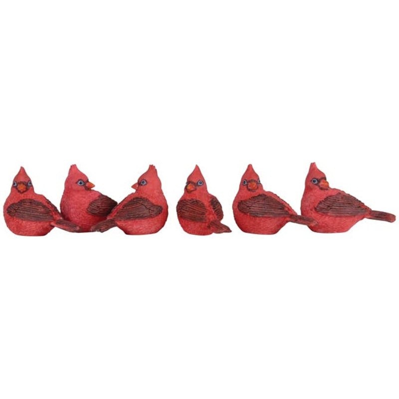 Mini Cardinal Figurines Songbird Classics