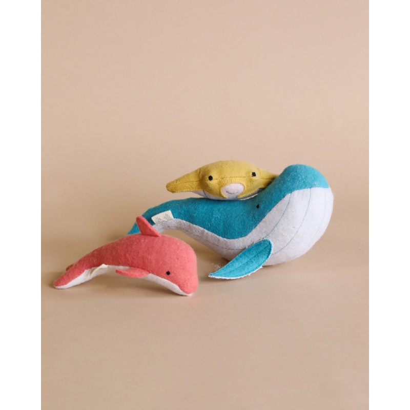 Olli Ella Holdie Folk Felt Ocean Animals