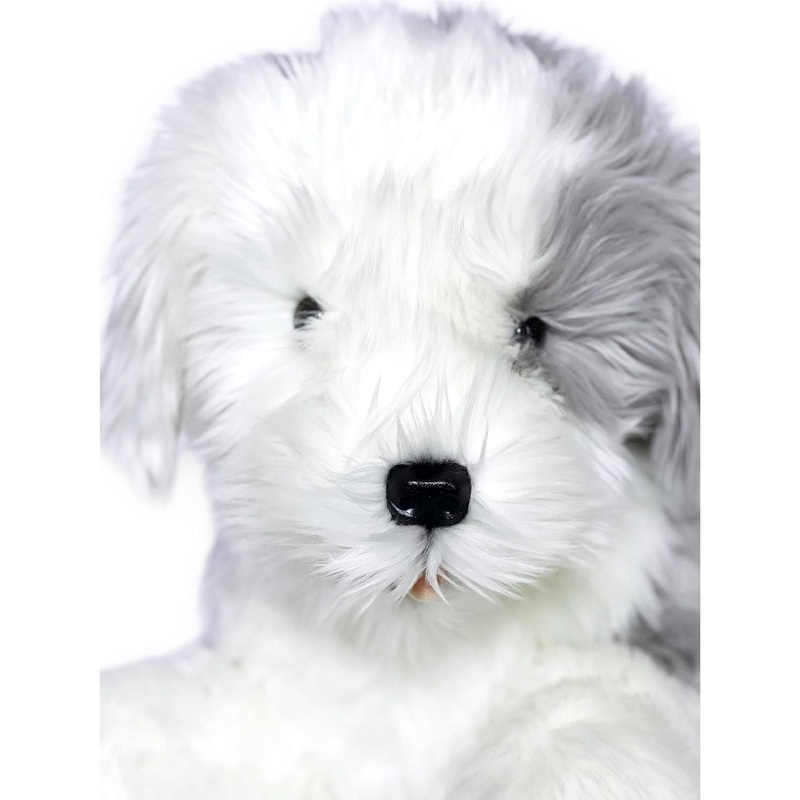 Plush Old English Sheepdog Large Size Realistic Beautiful Quality!