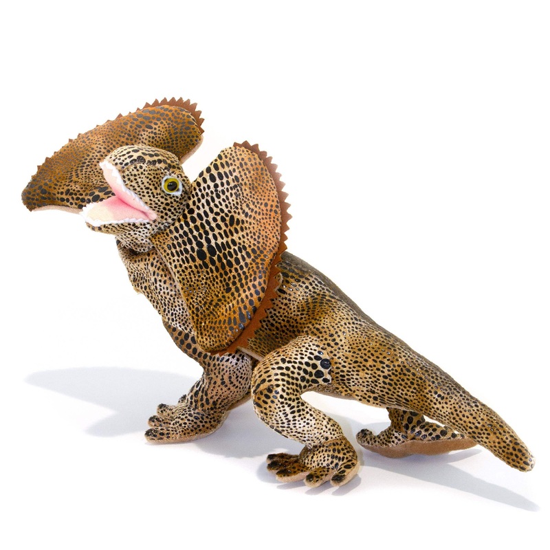 Realistic Frilly Neck Lizard - 34cm Eco Friendly Plush Toy