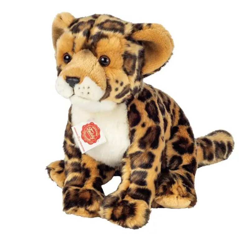 Sitting Leopard Plush by Teddy Herman