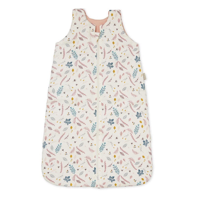 Cam Cam Copenhagen Sleeping Bag 0-6 Months - OCS Pressed Leaves Rose