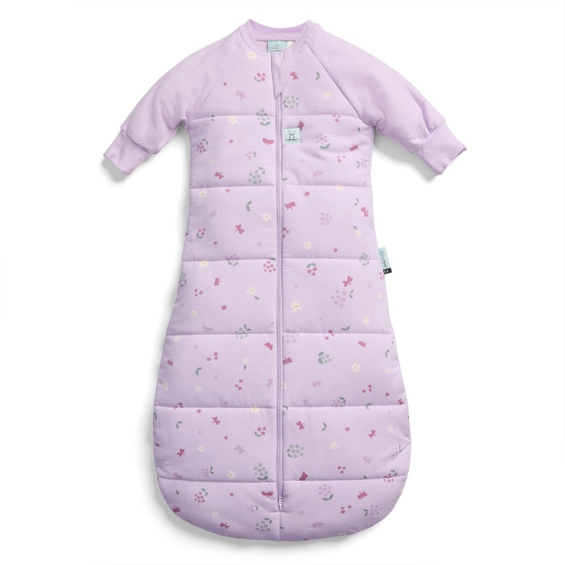 ergoPouch Jersey Bag Long Sleeve - 2.5 TOG - Butterfly Garden