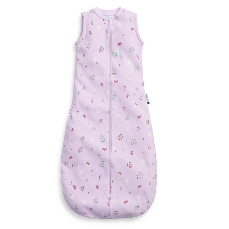 ergoPouch Jersey Sleeping Bag - 1.0 TOG - Butterfly Garden