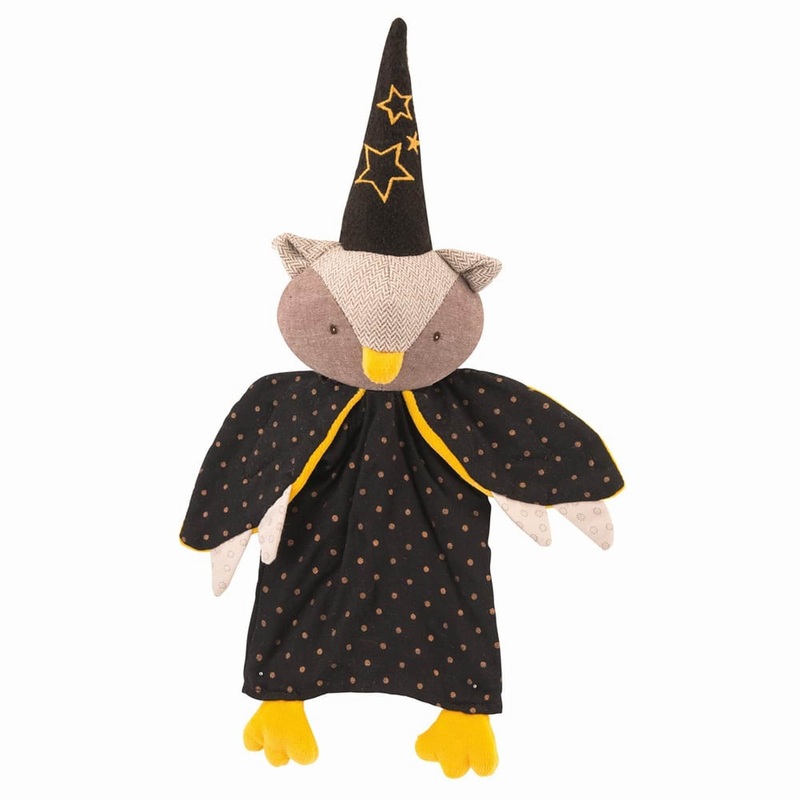 Moulin Roty Owl Puppet Le Magicien Il Etait Une Fois
