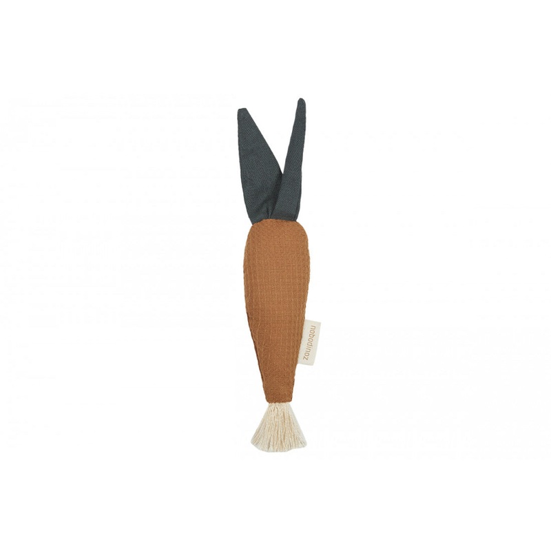 nobodinoz Organic Carrot Rattle