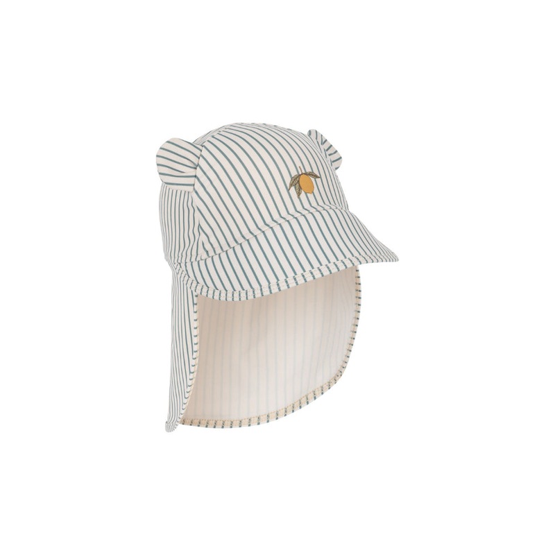 Konges Sljd Aster Bear Swim Hat GRS - Tea Stripe